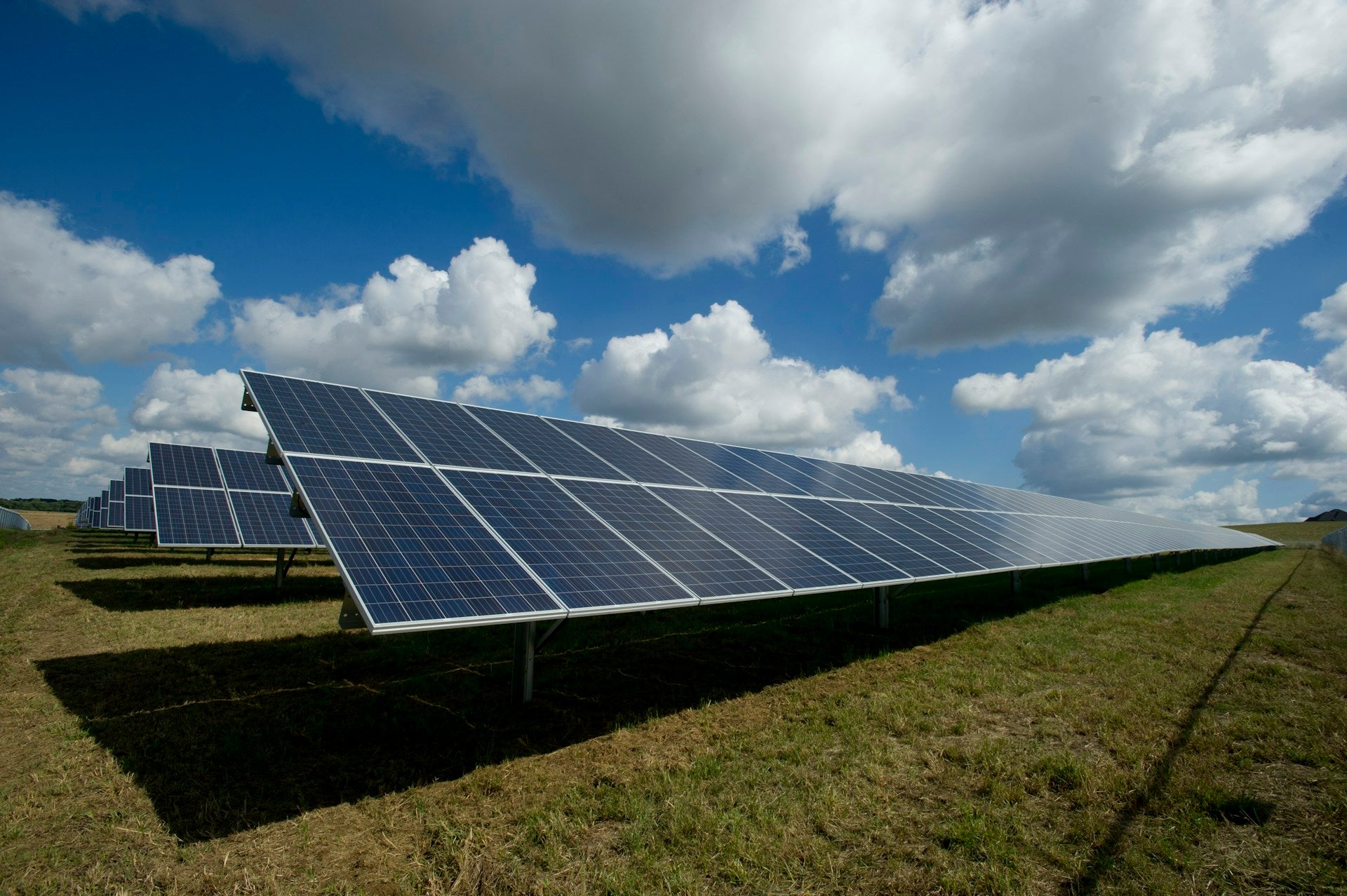 VOLTARA hero — solar panels