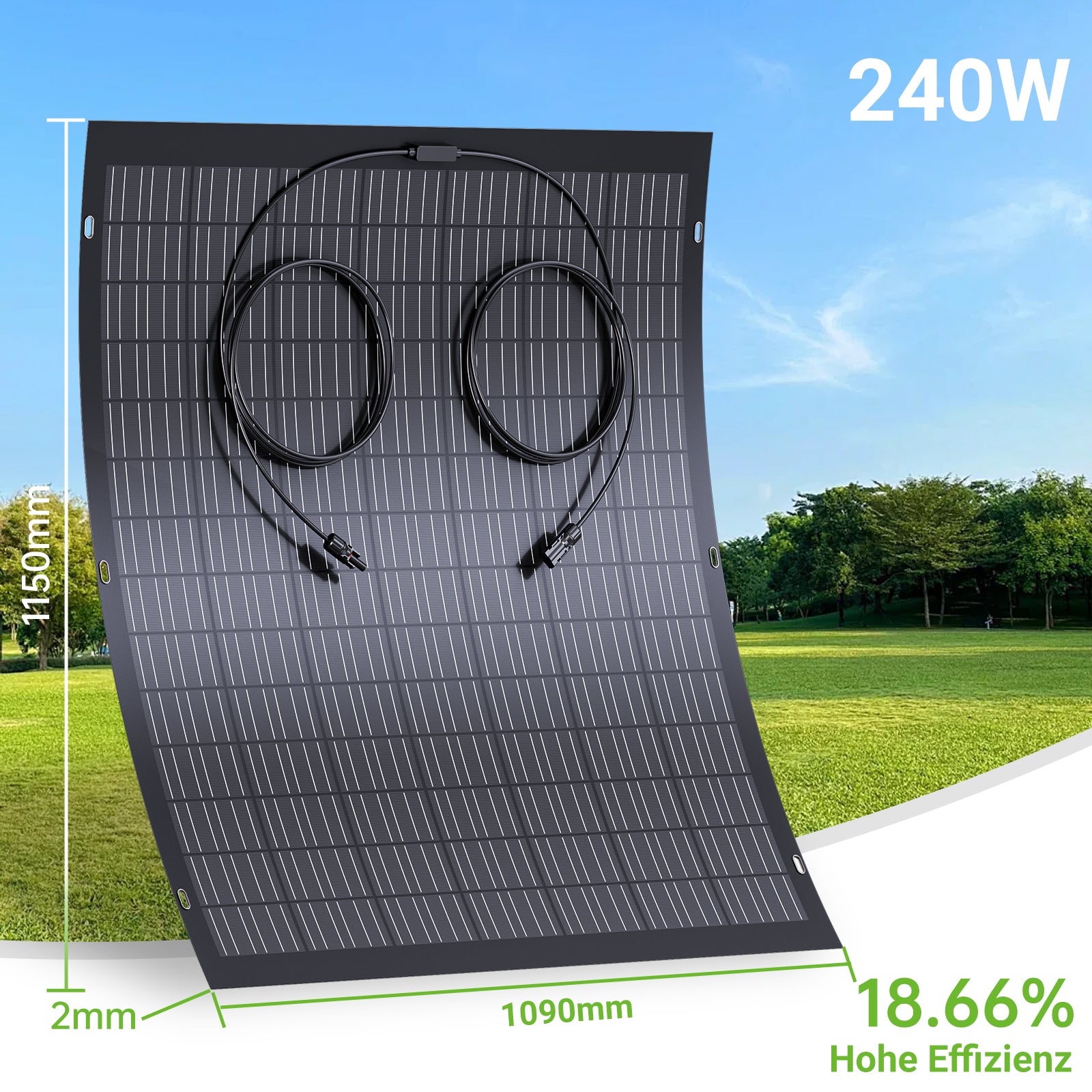 ZENSOLAR Solar Panel 240W